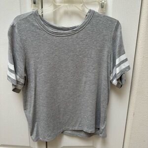 American Eagle Soft Grey Top